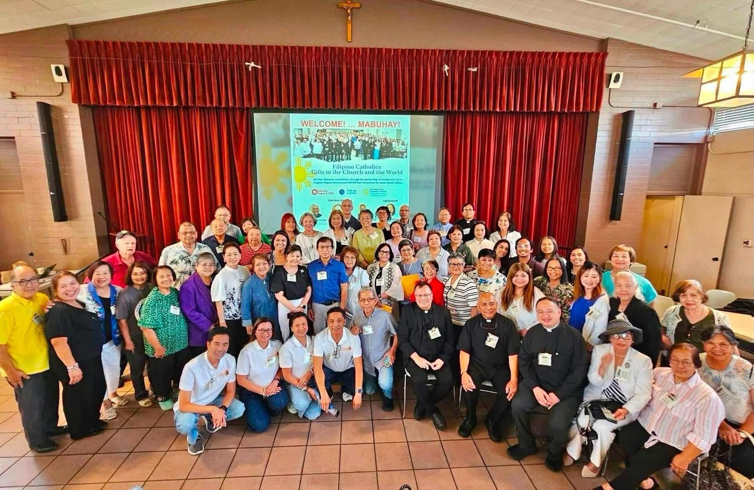 Filipino Catholics of the Diocese of San Diego gathered after the Mabuhay consultation